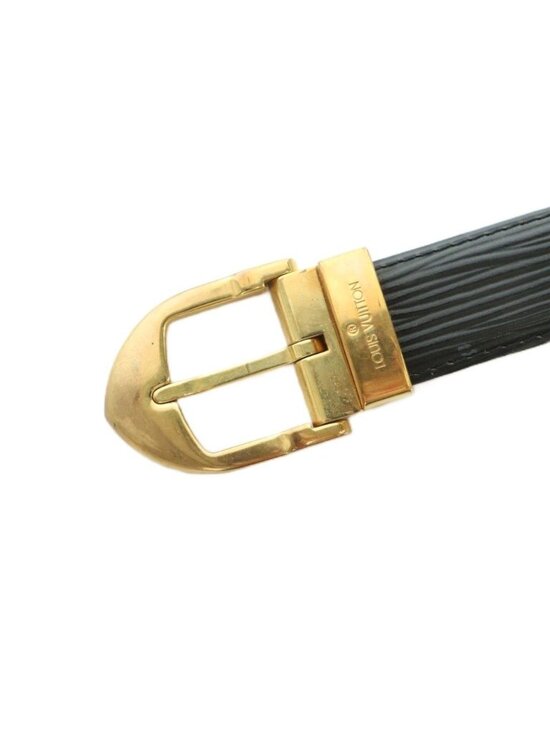 Louis Vuitton Belt Epi Leather Buckle 110 44 Black main image 4